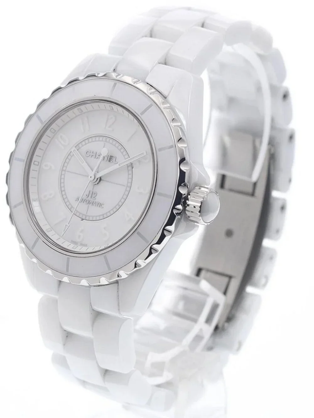 CHANEL J12 White Phantom H3443 white Dial Automatic Men's Watch_956707